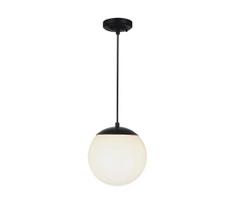 Lauko sietynas ant virvės 1xE27/60W/230V IP44 juoda