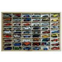 MEDINĖ LENTYNA ŽAISLINIAMS AUTOMOBILIAMS 60X40X4,3 CM