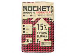 Cementas ROCKET FIBRO, su superplastikliais, 35kg