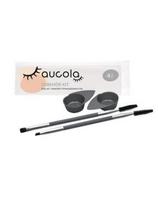 aucola 2 šepetėliai ir 2 indeliai antakių ir blakstienų dažymui Aucola Tool Kit