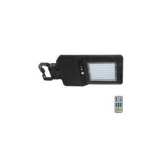 LED Saulės energijos gatvės lempa su jutikliu LED/40W/9,6V IP65 6000K + VP