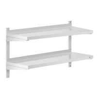 Nerūdijančio plieno pakabinama lentyna 100x40 cm RCWR-1000.4