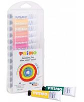 Guašas tūbelėse PRIMO, 12 spalvų x 12 ml