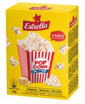 Kukurūzų spragėsiai ESTRELLA, sviesto skonio, 3*90g
