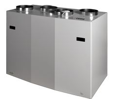 Rekuperatorius ENSY InoVent AHU-700BH/1 vert. deš. p. 840m³/h. Komplekte valdiklis su WI-FI