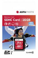 AgfaPhoto SDHC Card 16GB High Speed Class 10 UHS I