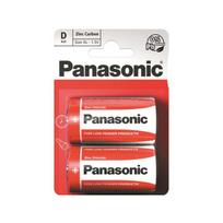 Panasonic Zinc Carbon R20 (D) elementai / baterijos, 2vnt.