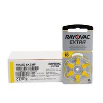 Rayovac Extra cinko-oro baterijos V10 1.45V klausos aparatams, 6vnt.