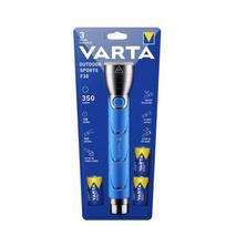 LED žibintuvėlis VARTA, 5W, 310 lm, elementai 3xC (įeina), atstumas iki 141 m, mėlynos spalvos