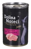 Dolina Noteci Premium Junior rig på kalkun - Šlapias kačių maistas - 400 g