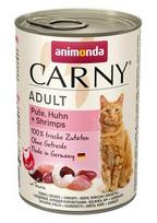 ANIMONDA Carny Adult Turkey, chicken and shrimp - šlapias kačių maistas - 400g