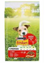FRISKIES Mini meniu jautiena su daržovėmis - sausas maistas šunims - 1,5 kg