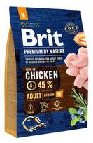 BRIT Premium by Nature Adult M - sausas šunų maistas Viščiukas - 8 kg
