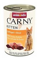 ANIMONDA Carny Kitten Poultry Beef - drėgno kačių ėdalo - 400 g