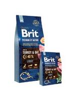 Brit Premium by Nature Light - sausas šunų maistas - Obuolys, Viščiukas, Kukurūzas, Kalakutiena  15 kg