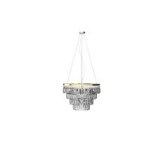 Azzardo AZ4906 - Krištolinis pakabinamas sietynas SALERNO 12xG9/40W/230V