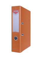 Segtuvas su metaliniu apvadu A4 75 mm, oranžinis