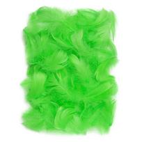 Plunksnos, 5-12 cm, 10 g, žalios spalvos