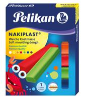 Plastilinas, 7 spalvų, 125 g
