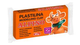 Plastilinas ALPINO, 50 g, oranžinis