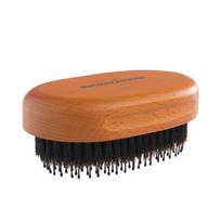 Šepetys barzdai ir plaukams Hercules Beard Brush 9481 Bartbürste HER9481, su šerno šereliais ir nailono spygliukais