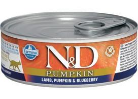 Farmina N and D Cat Lamb  and  Pumpkin  and  Blueberry 70g