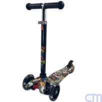 TRIRATIS PASPIRTUKAS SCOOTER GRAFFITI