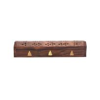 Medinis smilkalų laikiklis-dėžutė Buddha, Sattva Ayurveda