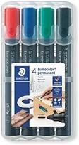 STAEDTLER žymeklis Lumocolor perm 4 vnt. dėžutėje