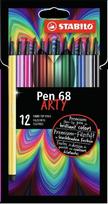 Flomasteriai PEN 68 ARTY, 12 sp.