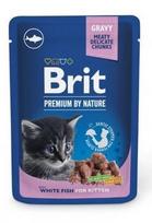 BRIT Premium by Nature Kitten White fish - drėgno kačių ėdalo - 100 g
