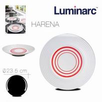 Lėkštė LUMINARC Harena gili 23cm Raudonos spalvos