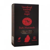 Nerafinuotas cukranendrių rudas cukrus DARK MUSCOVADO iš Mauricijaus  „DODO SUGAR” – 500 g
