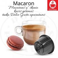 Caffe Bonini – Macaron – “Macarons’ų” skonio kavos gėrimo kapsulės – Dolce Gusto®* aparatams