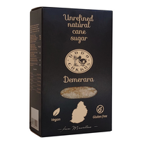 Nerafinuotas cukranendrių rudas cukrus DEMERARA iš Mauricijaus  „DODO SUGAR” – 500 g