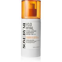 Some By Mi V10 Hyal Hydra Capsule Sunscreen apsauginis kremas jautriai ir dirgiklių netoleruojančiai odai SPF 50+ 40 ml