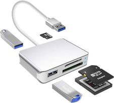 XQD/SD/MSD kortelių skaitytuvas USB 3.0