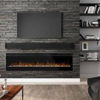 DIMPLEX PRISM 74" ECO LED pakabinamas-įmontuojamas elektrinis židinys
