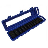 Smūginės galvutės, ilgos - 1/2″, 13 vnt. 10-32mm