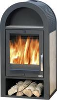 Krosnelė ABX STOCKHOLM 8 NEW, su keramikos apdaila, 8,5kW