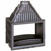 Židinio kasetė INVICTA 700 su dviem fasadais, 12kW
