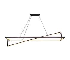 LED Reguliuojamas pakabinamas sietynas LED/45W/230V 3000K 114 cm juoda