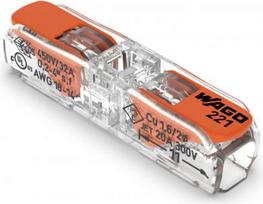 Inline splicing connector; 2-conductor; 32A/450V 0.2-4mm² 221-2411 | 4055144049404