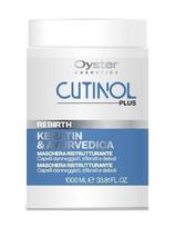 Oyster Cosmetics kaukė su keratinu ir proteinais silpniems, pažeistiems plaukams Oyster Cutinol Plus Rebirth 1000ml