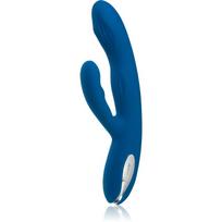 Svakom Aylin Powerful Pulsating Dual-Headed klitorį stimuliuojantis vibratorius Blue 21,5 cm