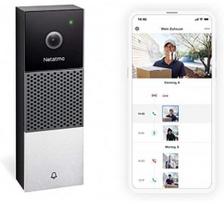 Ecost prekė po grąžinimo Netatmo ndbde išmanusis vaizdo durų skambutis su fotoaparatu, WiFi, 2way Au