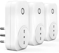 Ecost prekė po grąžinimo Meross Smart WiFi kištuko lizdas, itališkas išmanusis kištukas 16a (L tipas