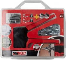 Ecost prekė po grąžinimo Molly M71925xj M71925 rinkinys iš 20 sienų kištukų 10 x 4 x 33 mm kaiščiais