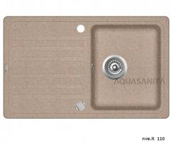 Plautuvė NOTUS SQ 101 AW (765x460mm), 9 spalvos