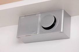 SCANDIC, spintelė su veidrodžiu, LED šviestuvas, 60cm, balta blizgi